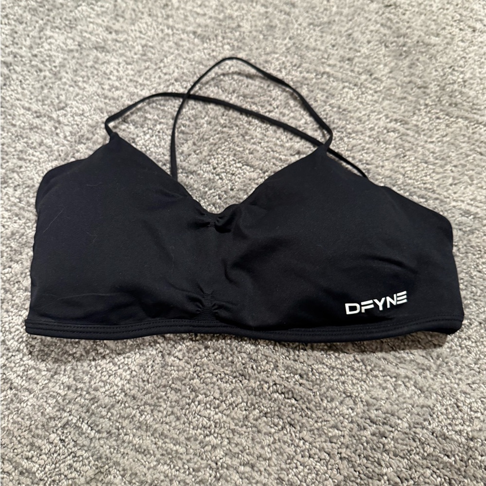 Women's Black sports Bra